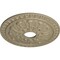 Ekena Millwork Warsaw Ceiling Medallion (Fits Canopies up to 3 1/2"), 18"OD x 3 1/2"ID x 1 3/8"P, Gobi Desert CM18WAGDF - alternate 4